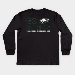 go birds Kids Long Sleeve T-Shirt